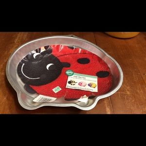 Lady bug cake pan
